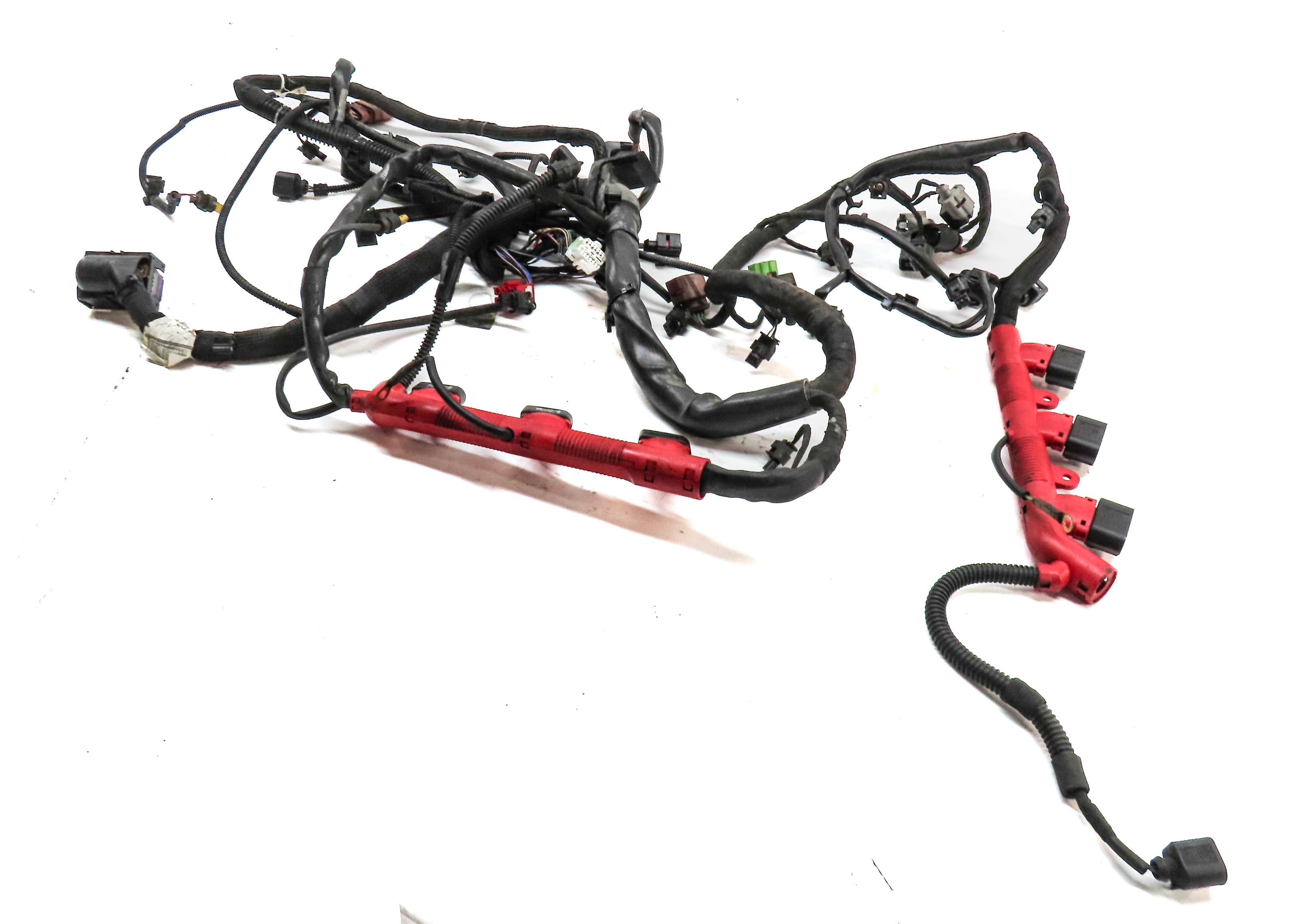 2015 AUDI Q7 (4L) 3.0L SUPER (CTWB) ENGINE MOTOR WIRE WIRING HARNESS LOOM — exact item pictured